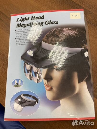 Лупа с креплением на голову