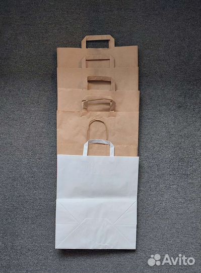 Пакеты бумажные (6 шт.)