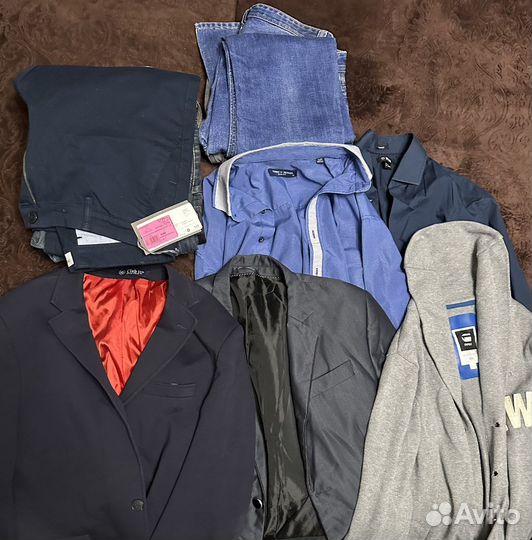 Мужская одежда (пакетом), размер s/m