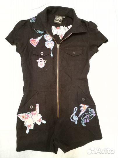 Комбинезон льняной