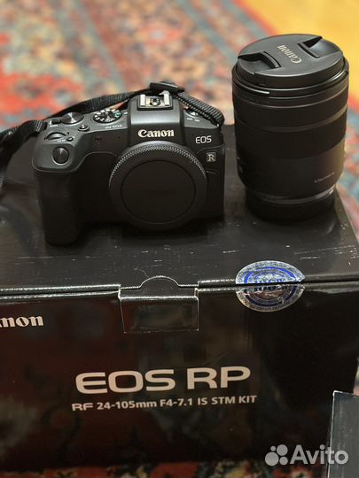 Фотоаппарат Canon EOS RP Kit RF 24-105mm IS STM