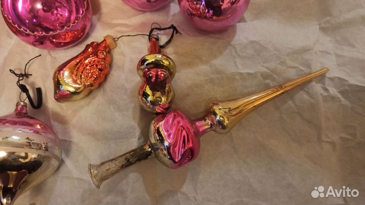 Елочные игрушки СССР