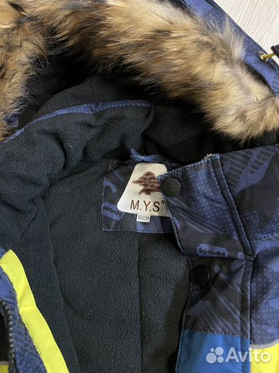 Зимняя куртка для мальчика 140