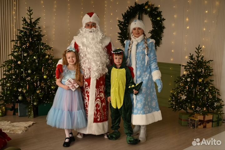 Дед мороз и снегурочка на дом