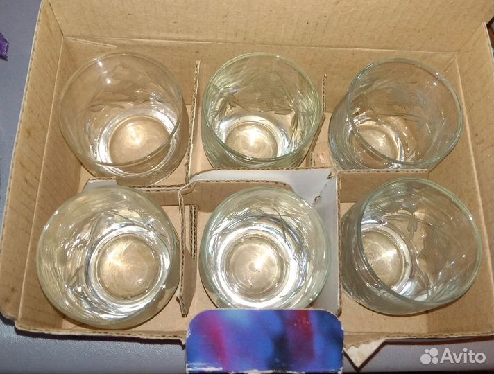 Стопки, стаканы для сока, вазочки