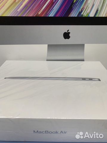 MacBook Air M1 8/256 gb новый рст
