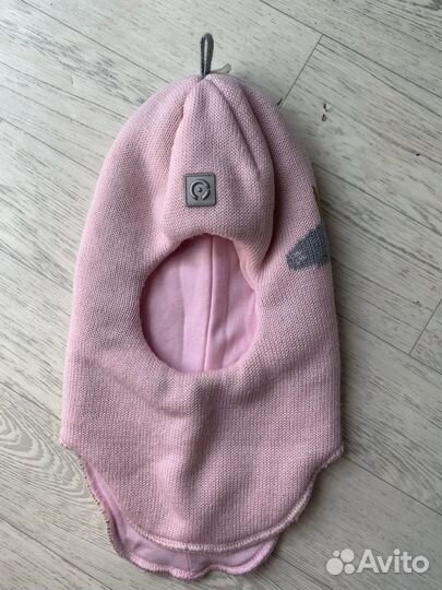 Шапка шлем для девочки