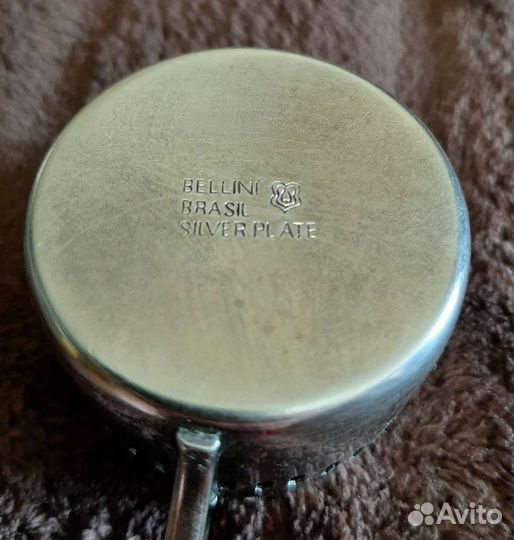 Фарфоровые чашки Bellini Veracruz посеребреные