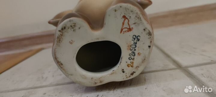 Олимпийский мишка 1980 фарфор