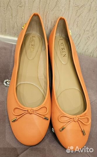 Балетки натуральная кожа 39 размер