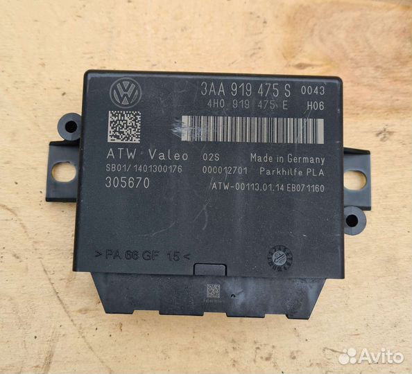 Блок упр.парковоч.автопил. VolkswagenTiguan1рест