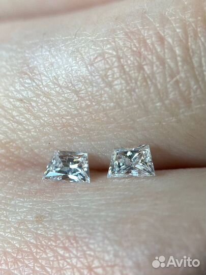 Бриллианты в огранке Трапеция 0.32 ct