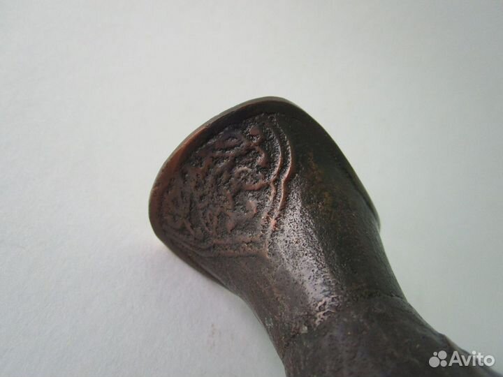 Винтажный кувшинчик латунь тяжелый красивый