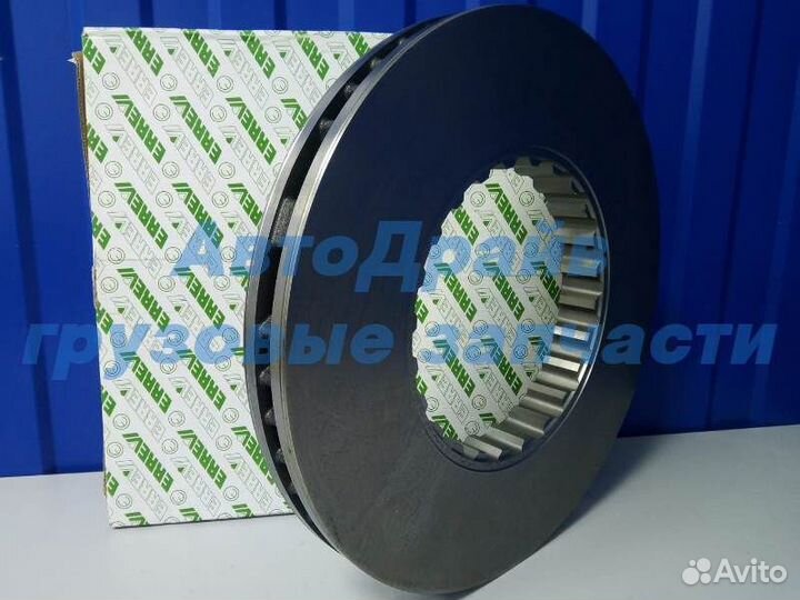 Диск тормозной Вольво Фш вентилируемый 430 мм