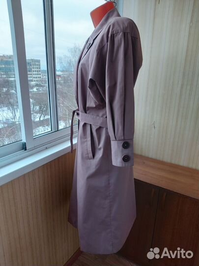 Плащ тренч женский винтажный 46-48