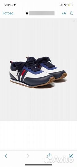 Кроссовки Tommy Hilfiger 28