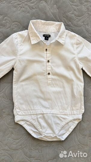 Боди - рубашка 74 размер