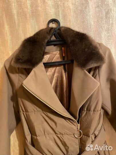 Норковое пальто 38-42р