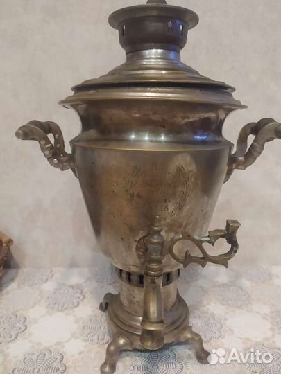 Самовар дровяной угольный