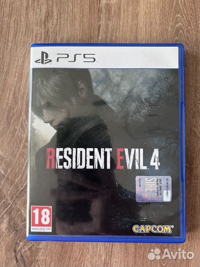 Resident evil 4 ps5 диск