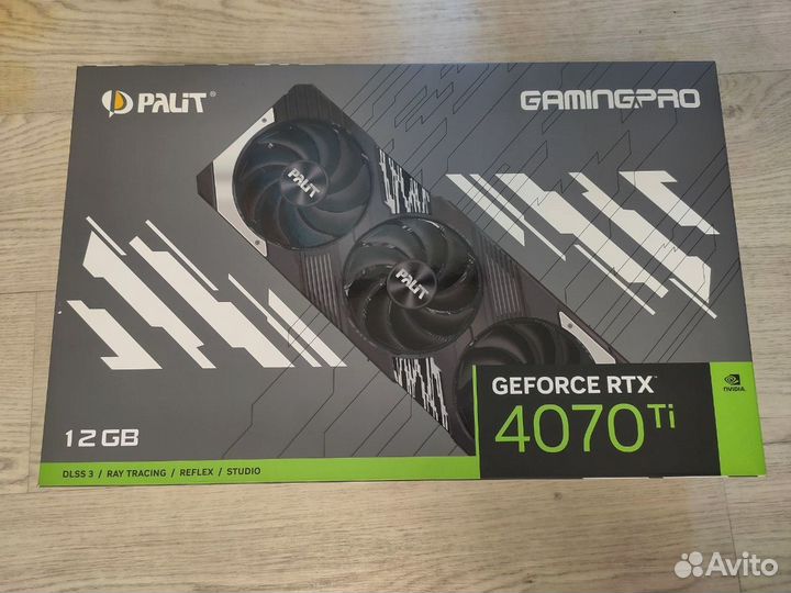 Rtx 4070ti palit gamingpro