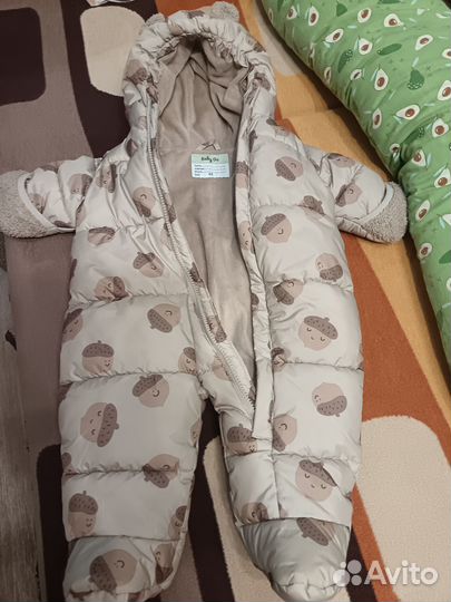 Комбинезон для новорожденного зима