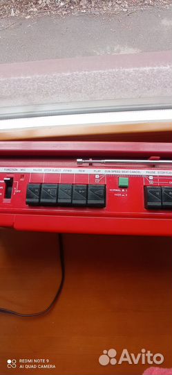 Кассетный магнитофон sanyo конец 90х