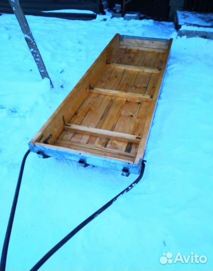 Сани волокуши для снегохода