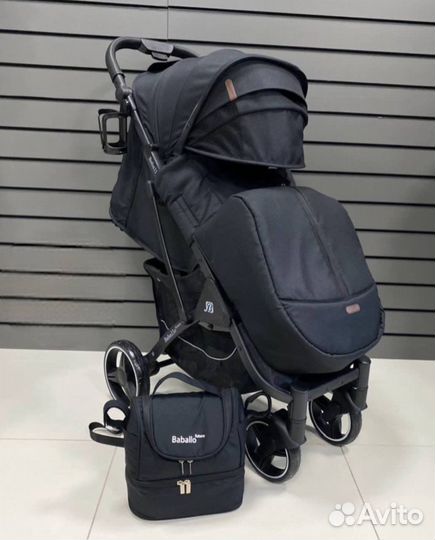 Коляска babalo future 2023 black