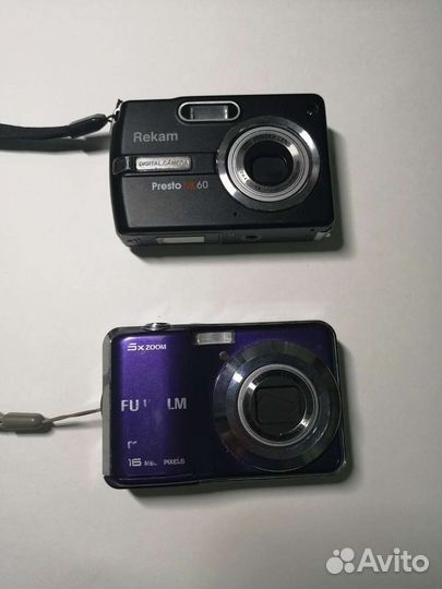 Фотоаппарат Rekam Presto ML60 и FinePix AX550
