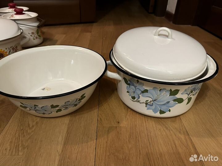 Посуда эмалированная СССР