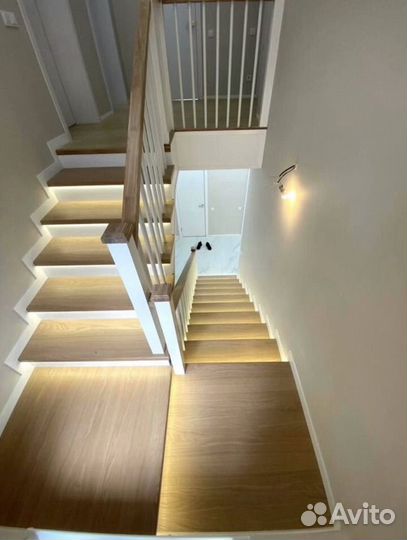 Изготовление и монтаж деревянных лестниц