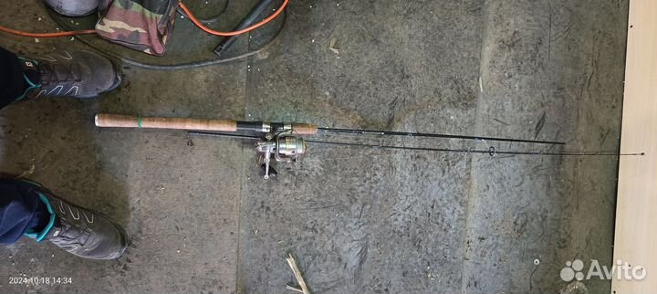 Спининг с катушкой shimano