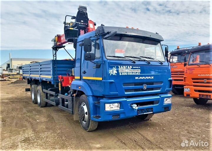 КамАЗ 65117 с КМУ, 2023