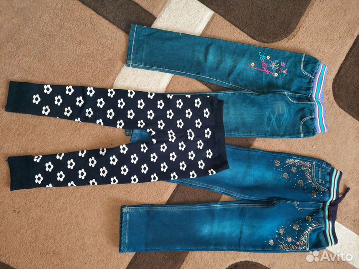 Вещи для девочки пакетом 116-128