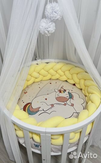 Косичка в детскую кроватку