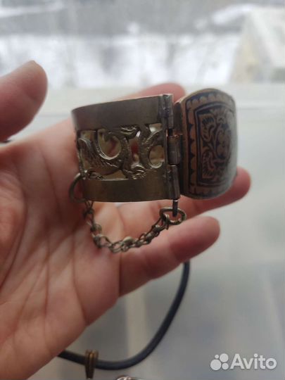 Старинные грузинские браслеты из латуни