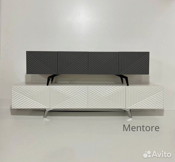 Тумба тв Bravo в цвете графит (конструктор)