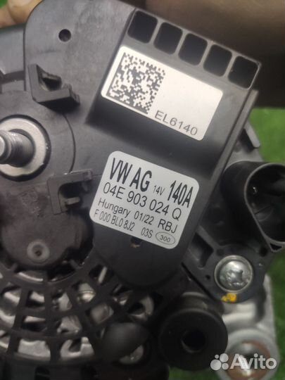 Генератор новый polo 6 rapid 2 octavia A7