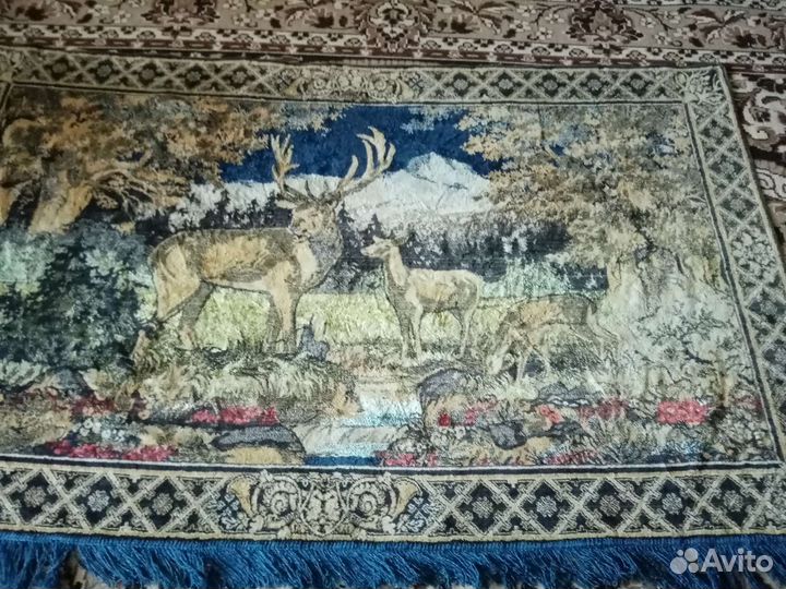 Покрывало плюшевое СССР