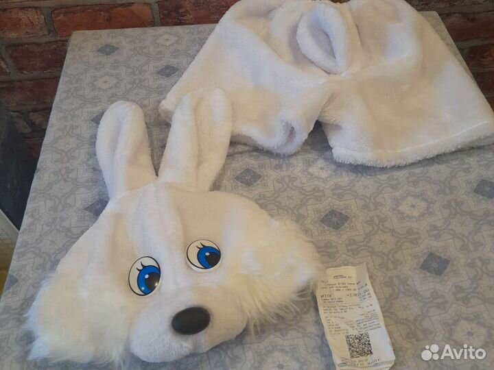 Костюм зайчика 92-110,батик