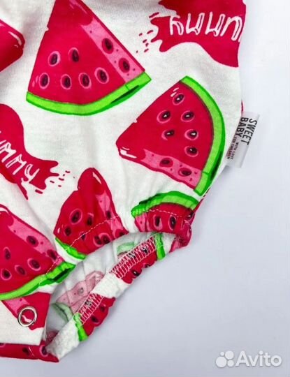 Боди + повязка для девочки 68