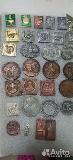 Значки СССР Ленинград Музеи, города