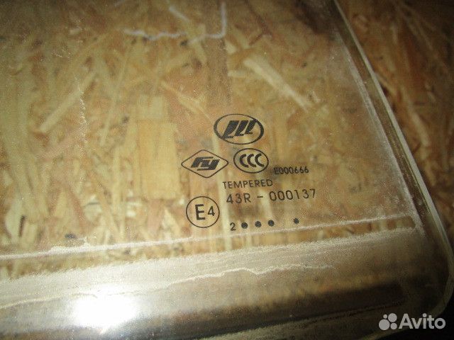 Стекло двери задней левой Lifan Smily 2008-2018