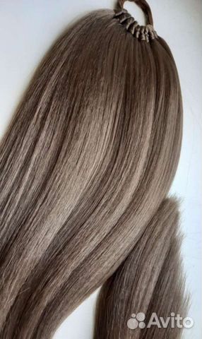 Хвост на резинке, афрокудри на резинке