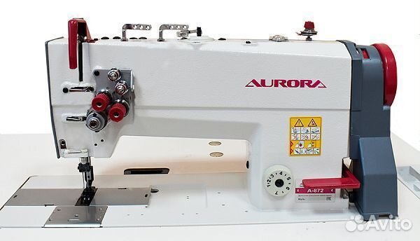 Двухигольная промышленная швейная машина