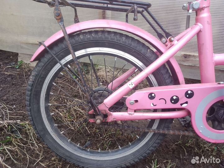 Велосипед для девочки до 6 лет