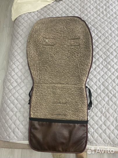 Меховой матрас в коляску