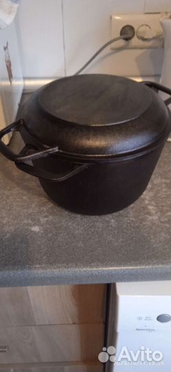 Казан чугунный 4 л