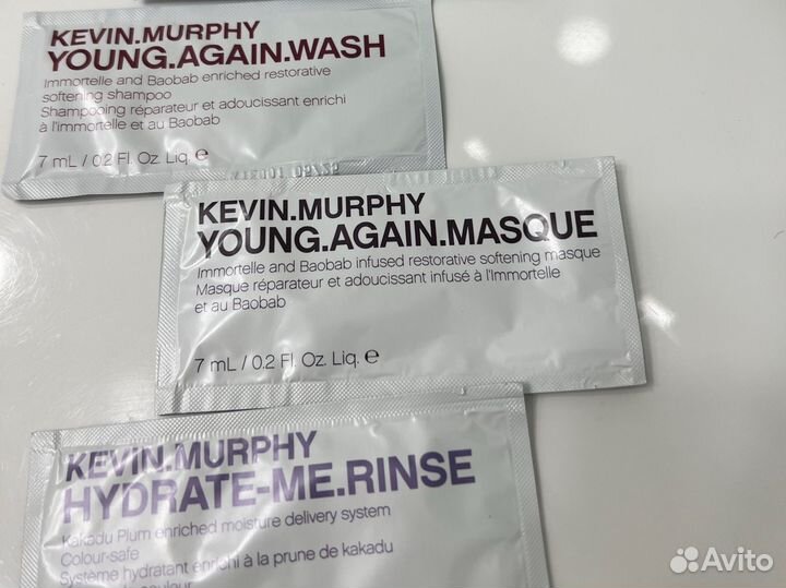 Kevin murphy пробники (шампунь/бальзам/маска)